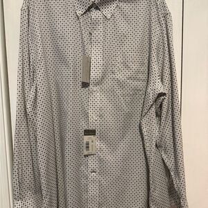 Daniel Cremieux Black and White Patterned Shirt